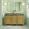 James Martin Vanities 60'' Double Vanity, Light Natural Oak w/ 3 CM Parisien Bleu Quartz Top 424-V60D-LNO-3PBL - alternate 3